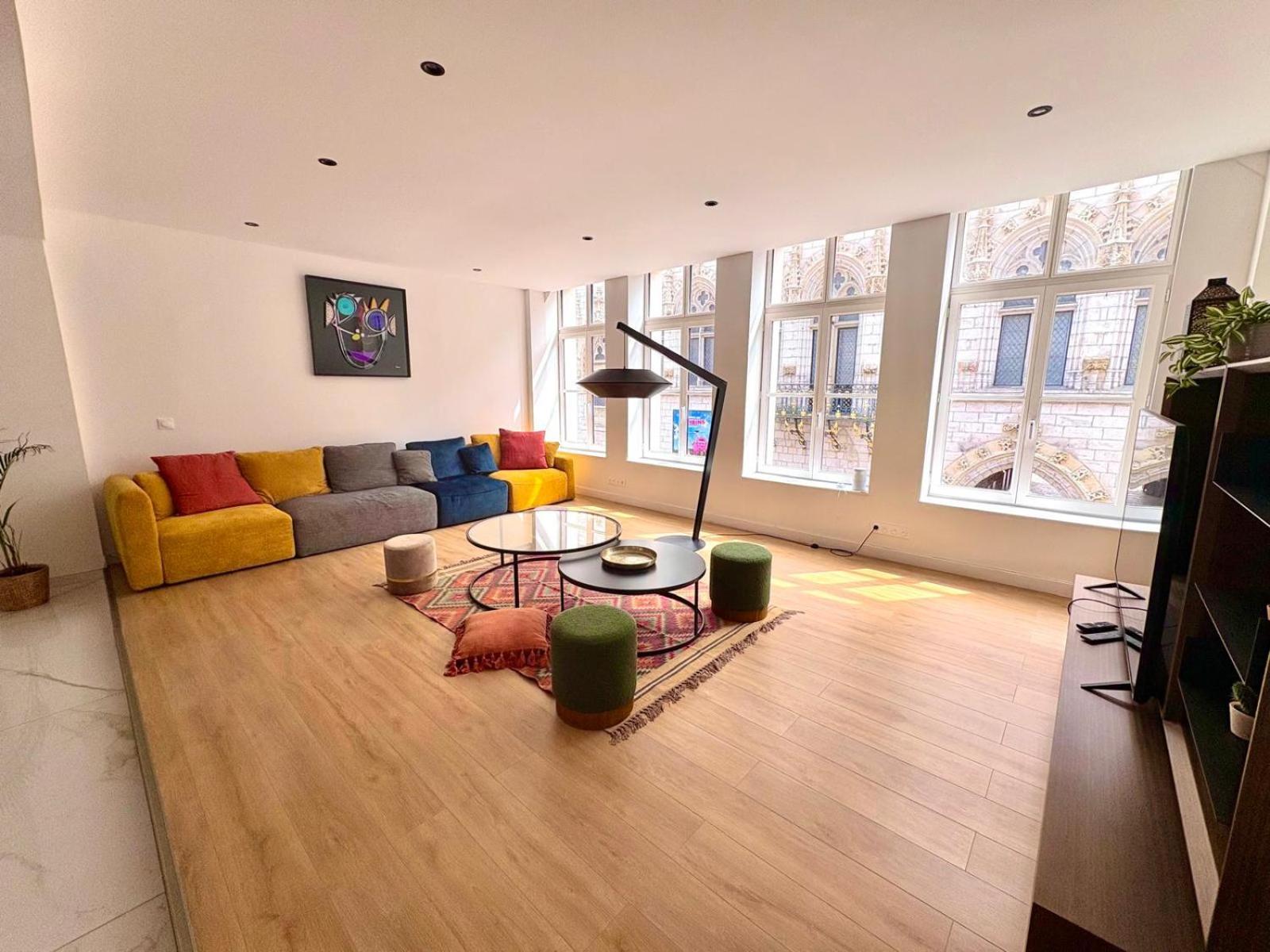 Loft 250 M2 Toit Terrasse Parking Netflix Douai